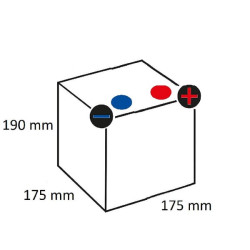 Akumuliatorius 12V 44Ah 420A Blue Dynamic VARTA 5444010423132