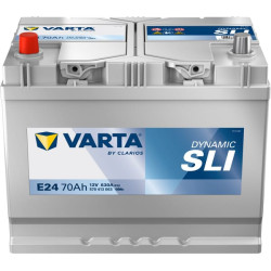 Akumuliatorius 12V 70Ah 630A E24 VARTA Dynamic SLI 570413063