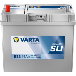 Baterija 12V 45Ah 330A B33 VARTA Dynamic SLI 545157033