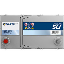 Baterija 12V 45Ah 330A B33 VARTA Dynamic SLI 545157033