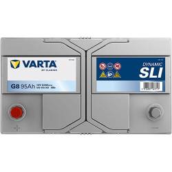 Akumuliatorius 12V 95Ah 830A G8 VARTA Dynamic SLI 595405083