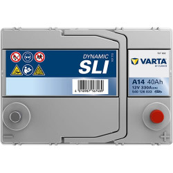 Baterija 12V 40Ah 330A A14 VARTA Dynamic SLI 540126033