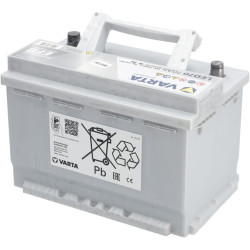 Baterija 12V 70Ah 760A LED70 VARTA Profesionalus dvigubos paskirties EFB 930070076