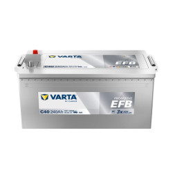 Baterija 12V 240Ah 1200A C40 VARTA Dynamic EFB 740500120