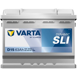 Akumuliatorius 12V 63Ah 610A D15 VARTA Dynamic SLI 563400061