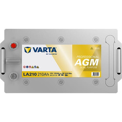 Akumuliatorius 12V 210Ah 1200A LA210 VARTA Profesionalus dvigubos paskirties AGM 840210120