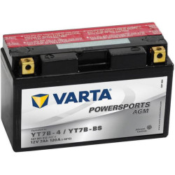 Baterija 12V 7Ah 120A AGM Powersports VARTA 507901012I314PS