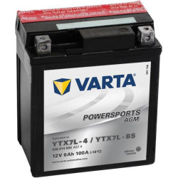 Baterija 12V 6Ah 100A AGM Powersports VARTA 506014010I314PS