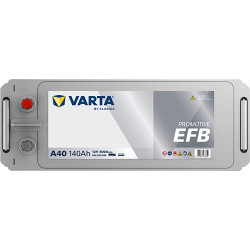 Baterija 12V 140Ah 800A A40 VARTA Dynamic EFB 640500080