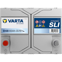 Akumuliatorius 12V 60Ah 540A D48 VARTA Dynamic SLI 560411054