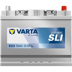Akumuliatorius 12V 70Ah 630A E23 VARTA Dynamic SLI 570412063