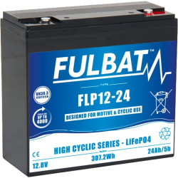Baterija LITHIUM 12V 24Ah FLP1224