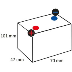 Baterija LITHIUM 6V 5.4Ah FLP654