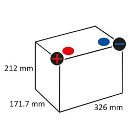 Baterija LITHIUM 12V 100Ah FLP12100
