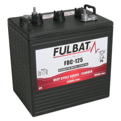 Akumuliatorius 6V 240(C20)/195Ah(C5) užtvindytas švino rūgštis FDC125