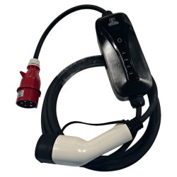 EV įkrovimo laidas, 2 tipas, CEE kištukas, 22 kW, 32A, 5m EVC221345