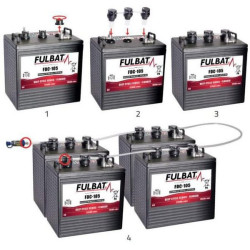 Pildymo komplektas 48V (6 baterijoms 8V) FDC750559