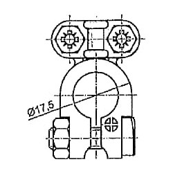 Akumuliatoriaus gnybtas teigiamas BA85