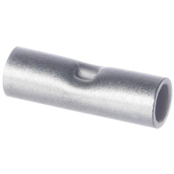 Užpakalinė jungtis, sidabrinė, 10-16 mm² 26 mm Ø8,9 mm (25x), Kramp LA34322