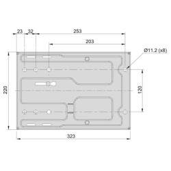 PVC sėdynė, mechaniškai spyruoklinė, SC74 M200 Cobo SC1077331