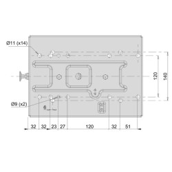 Medžiaginė sėdynė, mėlyna, pneumatinė, 12V, SC76 M97 Cobo SC1077296