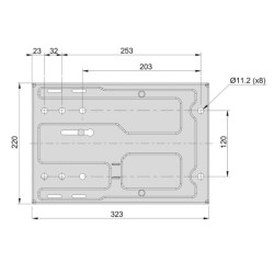 Medžiaginė sėdynė, mėlyna, mechaniškai spyruoklinė, SC76 M200 Cobo SC1077293