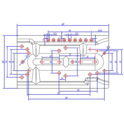PVC sėdynė, mechaniškai spyruoklinė TS23000KR
