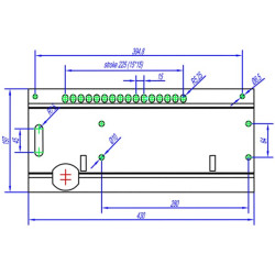 PVC sėdynė mechaniškai spyruoklinė TS16001KR
