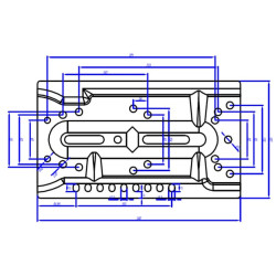 PVC sėdynė, mechaniškai spyruoklinė TS22000KR