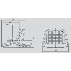 Sėdynė MT-Cobo GT50011Z