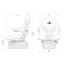 Kėdutė Maximo Comfort Plus PVC G1234485