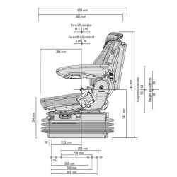 Sėdynė Maximo L G1292201