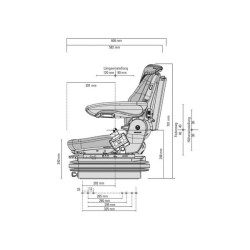 Sėdynės Maximo M G1292206