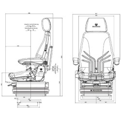Seat Actimo Evolution 24V, ekskavatoriui G1294602