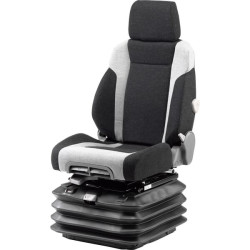 Sėdynės KAB 65K1 statybinėms mašinoms, pneumatinės pakabos audinys SK198216