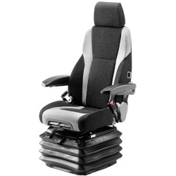 Sėdynės KAB 65K4 statybinėms mašinoms, pneumatinės pakabos audinys SK201669