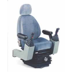 Sėdynės KAB 525P statybinei technikai, mechaninis pakabos audinys SK216267