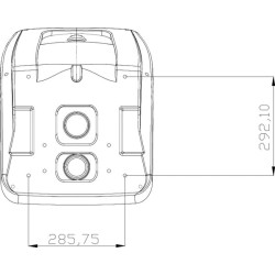 Sėdynės viršus Geltonas PVC TS19300GP