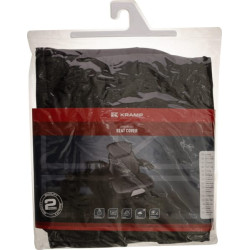 Pritaikytas sėdynės užvalkalas, medžiaginis, juodas, skirtas KAB I21145KR