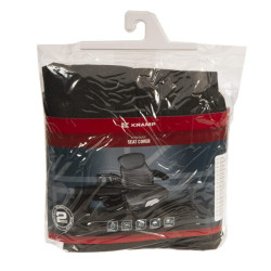 Pritaikytas sėdynės užvalkalas, medžiaginis, juodas, skirtas Sears I20645KR