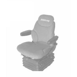 Pritaikytas sėdynės užvalkalas, medžiaginis, juodas, skirtas Sears I22345KR