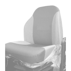 Pritaikytas sėdynės užvalkalas, PVC, juodas, skirtas KAB I60846KR