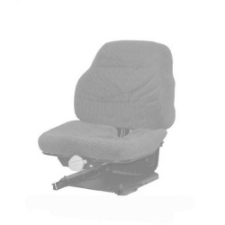 Pritaikytas sėdynės užvalkalas, PVC, juodas, skirtas Grammer ir COBO I60146KR