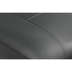 Pritaikytas sėdynės užvalkalas, PVC, juodas, skirtas Grammer ir COBO I60146KR