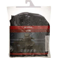 Pritaikytas sėdynės užvalkalas, PVC, juodas, skirtas Grammer I60446KR