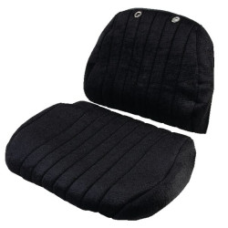 Pagalvėlių užvalkalų komplektas juodas 58565A