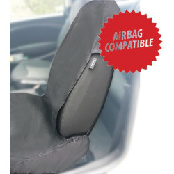 Sėdynės užvalkalas, keleivis, juodas, atskira galvos atrama, suderinama su oro pagalve, tinka Ford Ranger SC60581ABC