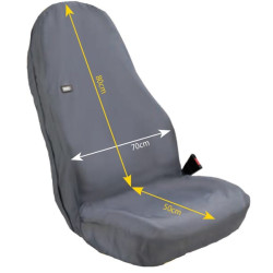 Sėdynės užvalkalas traktorius - aukštas atlošas SC60702