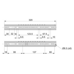 PVC sėdynė, be pakabos, GT60 Cobo GT1077389