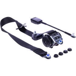 Ištraukiamas juodas saugos diržas 3 taškai SB6001223